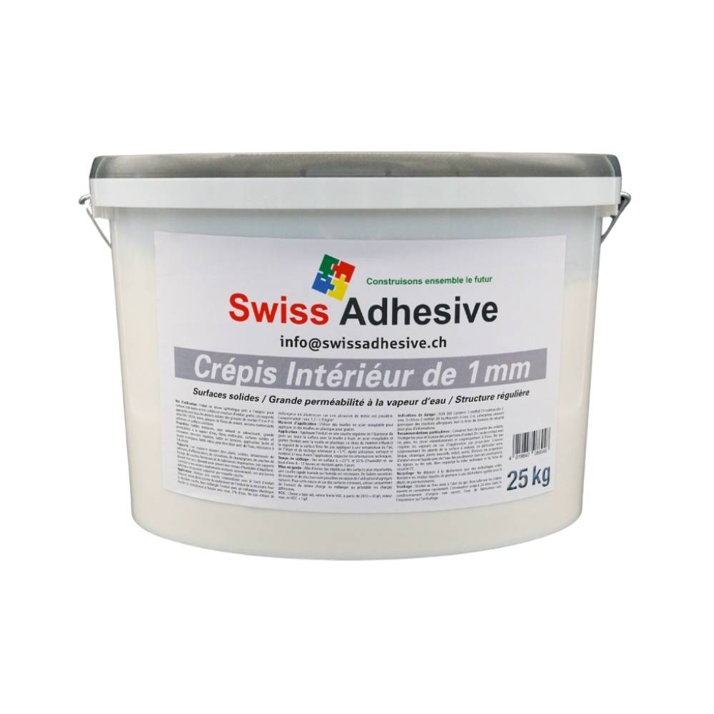 Swiss Adhesive Crepis intérieur 1 mm